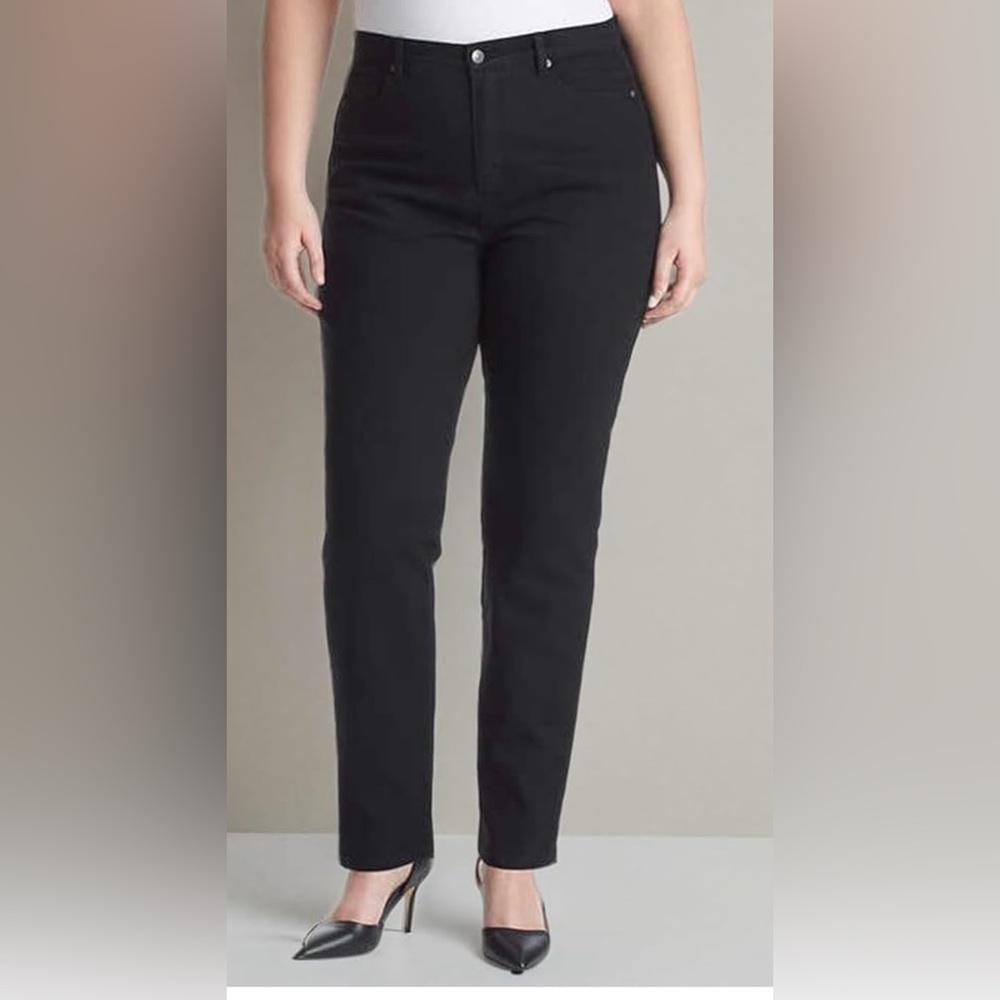 Gloria Vanderbilt Amanda Black Skinny Jeans for Women